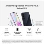 Awesome Lilac SAMSUNG Galaxy A35 5G A Series Cell Phone, 128GB Unlocked Android Smartphone US Version, 2024